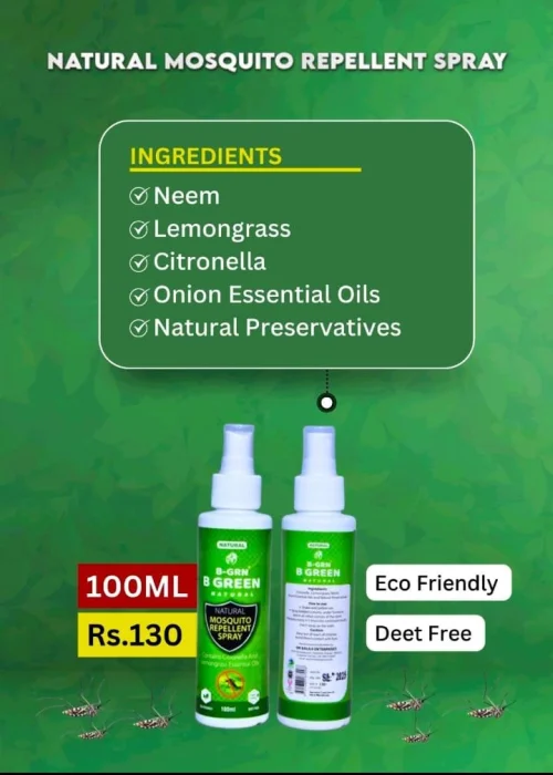 Natural Mosquito Repellant Spray 100ml