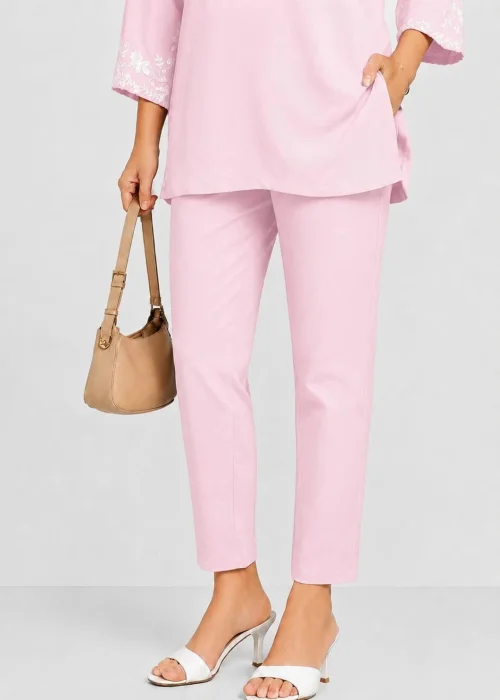 STRAIGHT PANT BABY PINK  51