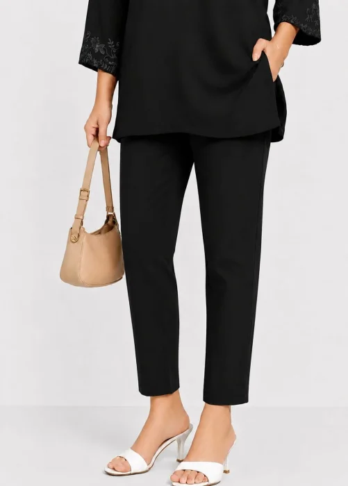 STRAIGHT PANT BLACK -20