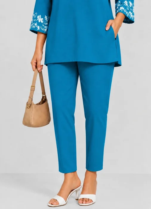 STRAIGHT PANT JADE BLUE -48