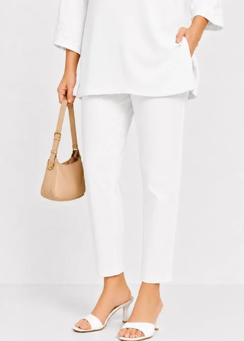 STRAIGHT PANT WHITE 01