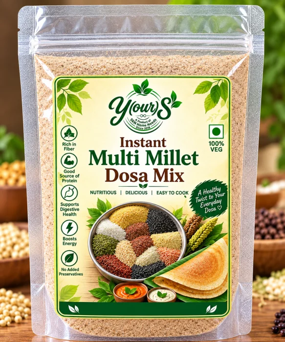 Yours Instant Multimillet Dosa Mix 400g