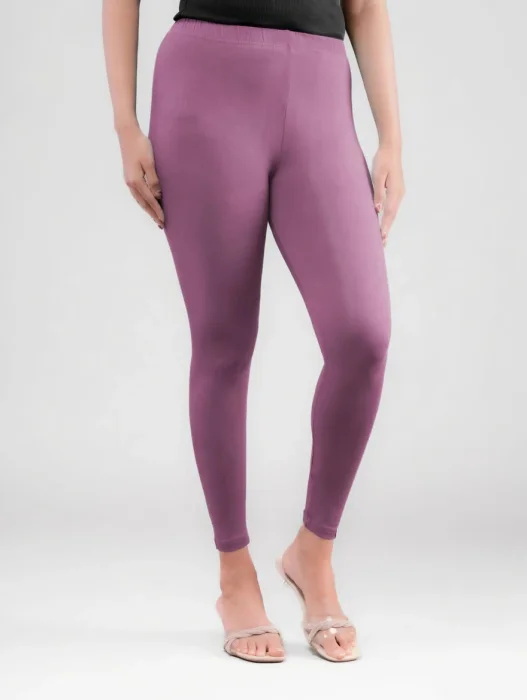 ANKLE LEGGINGS DUSKY PURPLE -54