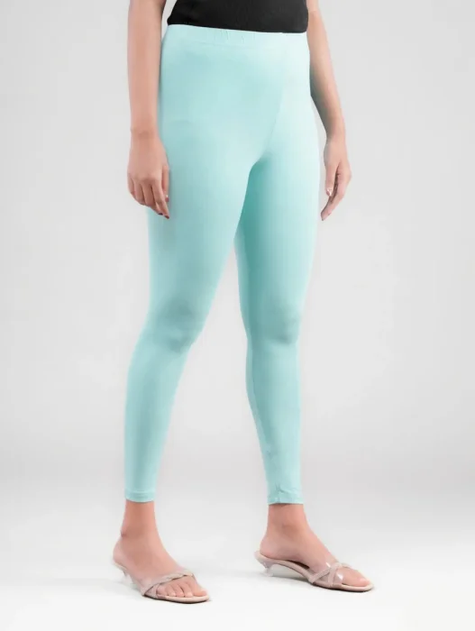 ANKLE LEGGINGS ICE BLUE - 57