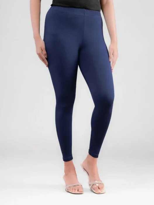 ANKLE LEGGINGS LIGHT BLUE - 45