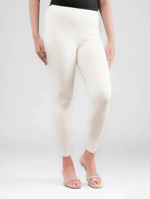 ANKLE LEGGINGS MILK -21