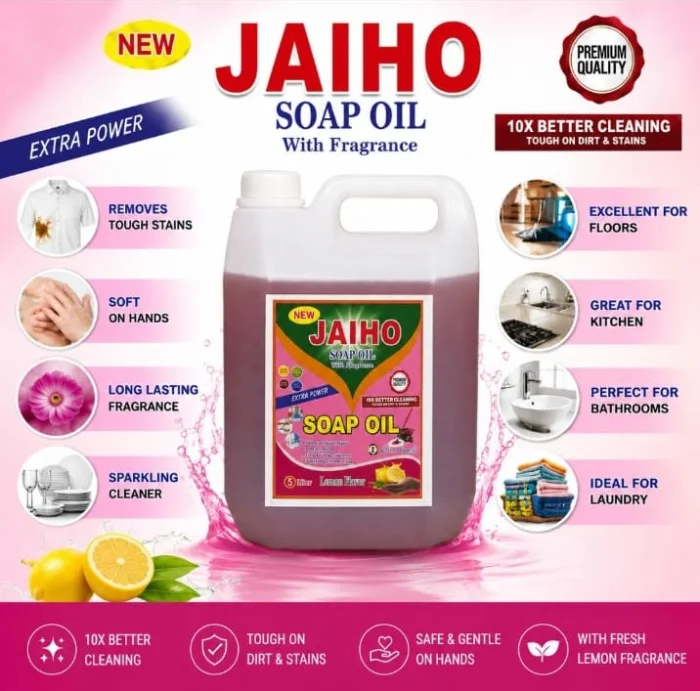 Jaiho Soap oil 5ltrs